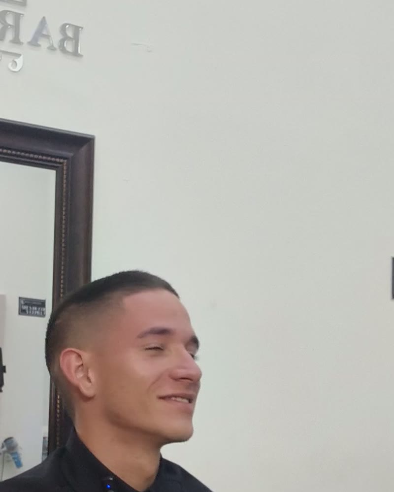 Puesto de barbería del salón
