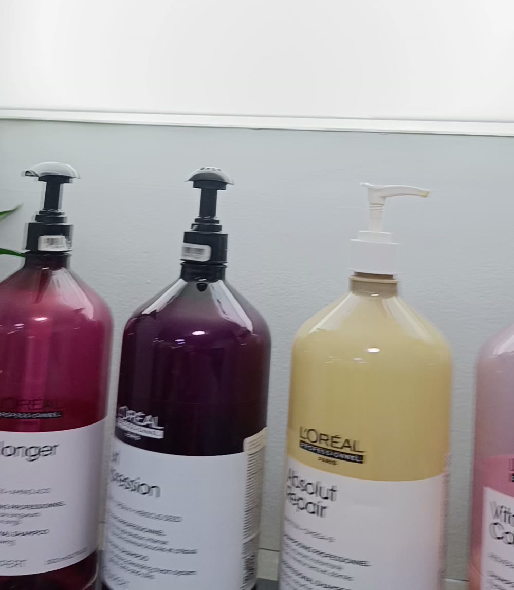 Producto de color del salón