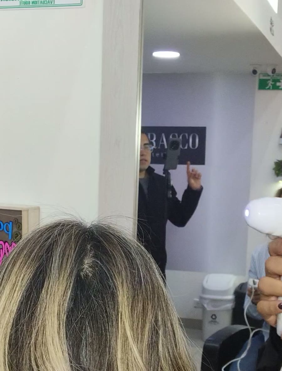 Secado en el salón